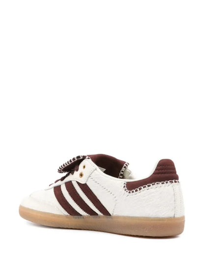 Adidas X Wales Bonner pony samba Cream white sneakers