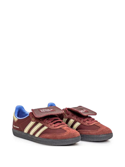 Adidas X Wales Bonner pony samba Cream white sneakers