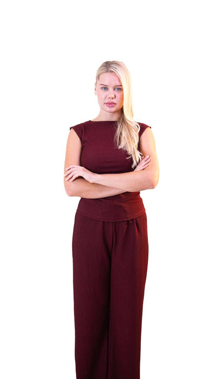 Women set- Burgundy