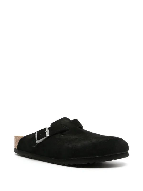 Birkenstock Boston suede black