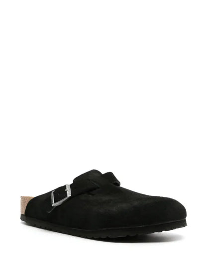 Birkenstock Boston suede black