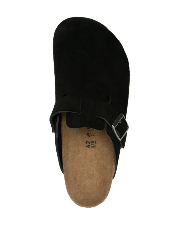 Birkenstock Boston suede black