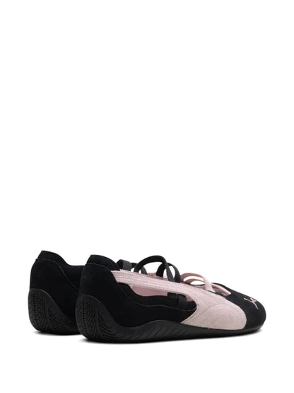Puma ballet sneakers black/pink